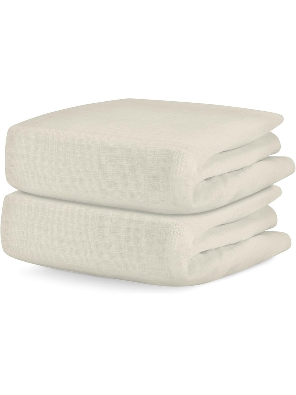Newton Baby Organic Fitted Crib Sheet 2-Pack, Oatmeal